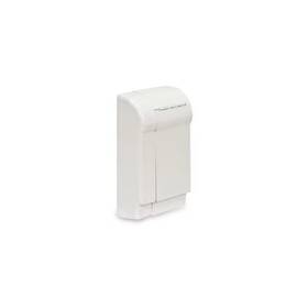 Slant/fin 445016727795 Fine/line 30 3-3/4 Inch Right-hand End Cap For Baseboard Heaters In Nu White