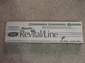 61000030 Slant/fin 2 Ft. Hot Water Baseboard Cover -brite White- Revital/line-
