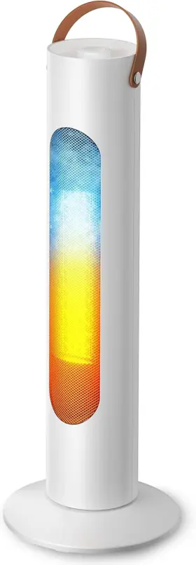 1500w Slkdrft 744110527759 25 Inch Electric Space Heater And Fan Combo Tower With Oscillation
