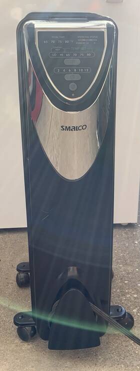 Smalco Hae84715 1500w Digital Oil-filled Radiator Heater Model