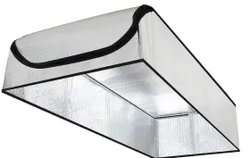 Sa-25 Smartattic 25 Inch X54 X11 Attic Door Insulation Cover R-15 - Pure Aluminum