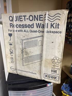 Smith S Ks2008 Quiet-one Kskw Wall Kit Works With