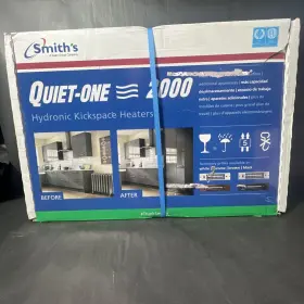 Ks2004 Smiths Quiet-one 2000 Hydronic Toe Kick Space Heater Model