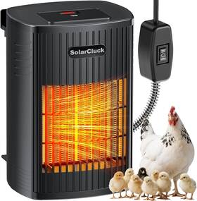 Solarcluck 745028438496 Smart Chicken Coop Heater With Thermostat 600w/300w Winter For I
