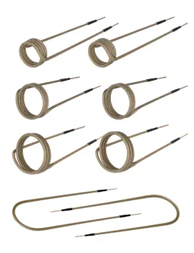 Solary 971709256262 Magnetic Induction Heater Coil Heat Accessories 6 Coils 2 Free