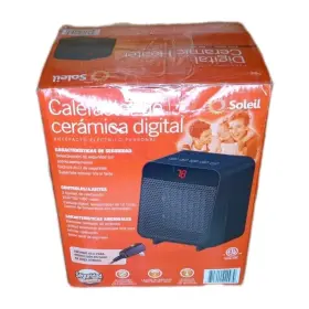 1500w Soleil 815900020979 Digital Ceramic Space Heater Tested Working Open Box Complete