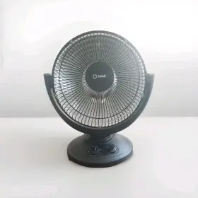 Df1015 Soleil Parabolic Oscillating Heater 400/800 Watts Black 120v Indoor Use