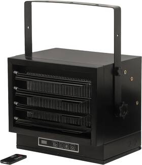Spoflyinn Pho 112u Electric Garage Heater With 2 Heat Settings Fan-forced Ceiling Mount As Shown
