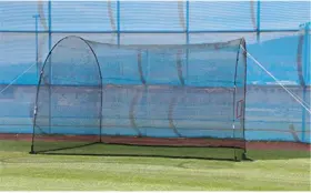 Hrbc99 Sports 12ft X 10ft Home Run Baseball And Softball Batting Cage - Portable Net