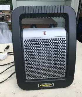 675945 Stanley Workbench Ceramic Heater Utility Electric Portable