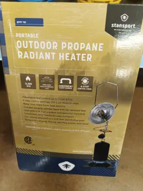 Stansport 011319213005 195 Portable Outdoor Propane Radiant Heater
