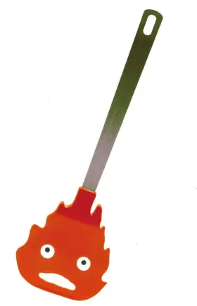Semsgh18121 Studio Ghibli I Howls Moving Castle Calcifer Benelic Spatula Kitchen Tool