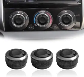 Stymart 445003384338 3pcs Control Knob Heater A/c Or Fan Air Conditioning Button Compatible W