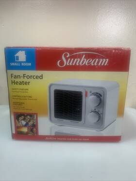 Sunbeam Sfh5264mw Fan-forced Heater Model Open Box