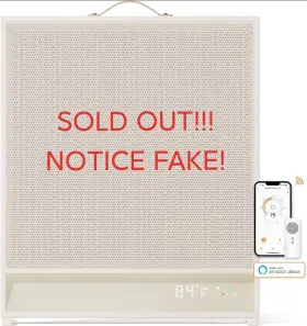 Sunkos 977066382040 Space Heater With Thermostat This Model Was Sold Out Already Please Do Not
