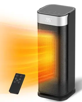 1500w Sunnote 768488835254 Space Heater For Indoor Use Fast Heating Electric And Portable
