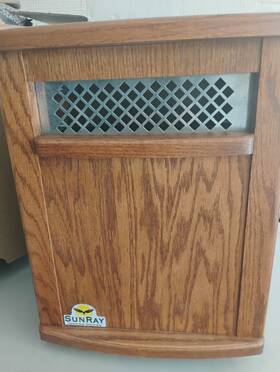 Sunray By The Original Suntwin Manufacturer Sr1500 Usa Amish 1500w Elect Infrared Wood Space Heater Sun Twin Heat