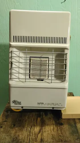 8disp06us Sunstar Ck6m-4-lp 6000 Btu Propane Heater Sun Star Corcho Model #