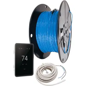 81020977 Suntouch Warmwire Floor Heat Kit 50 Sq Ft Wifi Thermostat Sensor 120v 3 Inch Spacing