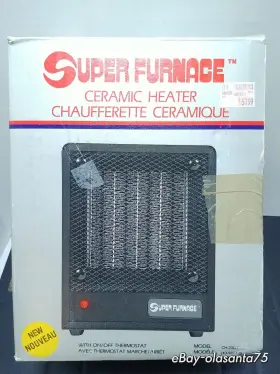 Ch-2001t Super Furnace Model 5 200 Btu 1500w With Manual Heats Upto Sq Ft