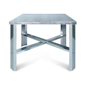 Gwhs21 Supply Giant 804595125052 Everflow Water Heater Stand Galvanized Steel Chrome 21ftft X X18ftft