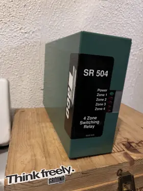 Sr502-2 Taco 2-zone 120vac 15amp Dpdt Compact Switching Relay - Green