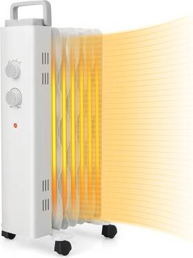 Tangkula 798470205482 1500w Oil Filled Radiator Heater Electric Space With 3 Heating