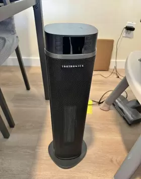 Tt-he003-wm Taotronics He003 24 Inch Electric Space Heater 1500w Ptc With Timer Remote