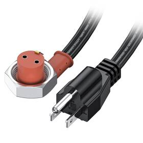Tecreddy Stkd-auto-41-cs 120v Block Heater Cord For Heavy Duty Immersion Heaters And Engine