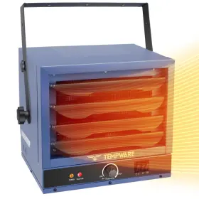 Tempware 797442548404 Garage Heater 5000-watt Ceiling Mount With 3 Heat Levels 240-volt Ha