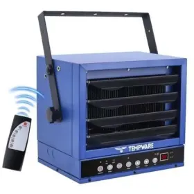 Tw7500er-fbm Tempware 7500w Electric Garage Heater 240v Ceiling Mount Shop With Remote