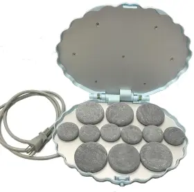 Therapists Choice 815290014831 Therapist S Portable Hot Stone Warmer With 12 Stones For Massage Therapy
