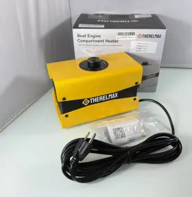 Hma500-y-s1 Therelmax 500w Boat Bilge Engine Rv Compact 120v Heater Thermostat Waterproof