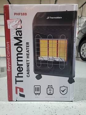 Thermomate Phf18b-tf Phf18b Propane Heater 18000 Btu Portable