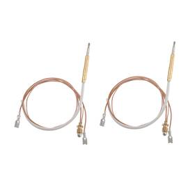 Timsec 190732002141 2packs Outdoor Patio Heater 23.5 Inch Thermocouple M8 Ends Black