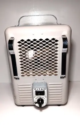 T760a Titan Vintage Milkhouse Portable Space Heater 1320w-1650w Model# Works