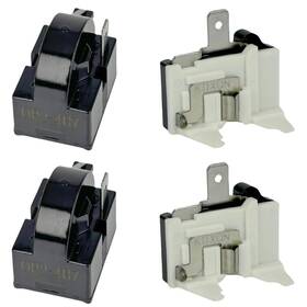 Tllsdss 1-pin ﻿ ‎ Qp2-4r7 Qp2-4r7 Refrigerator Starter Relay With 6750c-0005p Overload Protector