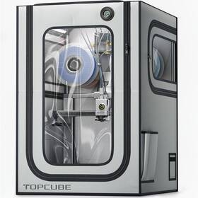 Topcube 850067803164 3d Printer Enclosure For Bambu Lab A1 Combo Stainless Steel Frame With Led Light