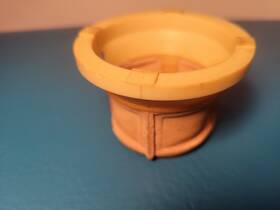 Toyostove 20450425 Toyoset Radiant 101 Kerosene Heater Fuel Acceptance Fitting Part #