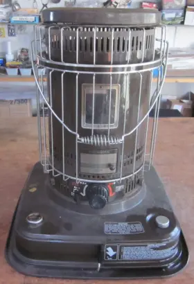 Ksa120a Toyostove White Clean Large Kerosene Heater Made In Japan