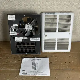 E3035dwbw Tpi Markel/raywall/fostoria Fan Forced Ceiling Heater 13amp 3-5/8 Inch Thick Read