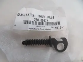 250-00672 Travis Industries Glass Latch Finger Pull
