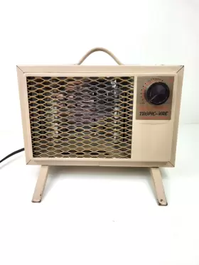 321220a Tropic-aire Vintage 70s Electric Heater 1320 Watt Usa