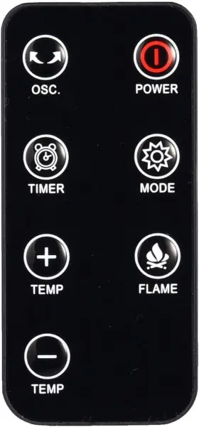 B08ndcskyd Trustech Tower Heater With 3d Flame Effect And Remote Control - Efficient Stylish