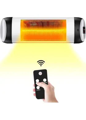 Phf-1500r Trustech Indoor/outdoor Patio Heater Infrared 1500w Remote Control &