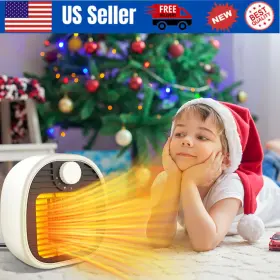 1000wdesktop Tsuinz Hp9040452wh Portable Space Mini Heater Indoor Ceramic 3-speed Adjustable