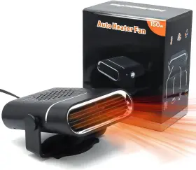 B0f1g3x3xb Tuncate Car Heater 12v Portable Plug In Defroster Fan 360 Adjustment Quick Heat