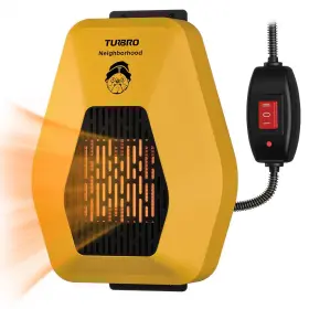 Turbro 445012517598 800-watt 10.6 Inch H Electric Ceramic Space Heater Neighborhood Dog House