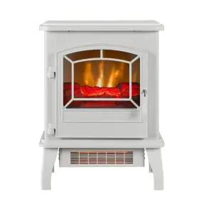 Cfi-763-d942 Twin Star Home Classicflame 1000 Sq Ft. White Electric Stove Heater