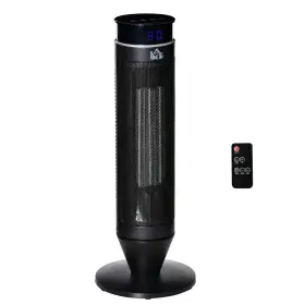 Us02-820251v80 Uirio Portable Oscillating Ceramic Space Heater With Remote And Tip-over Protection Black